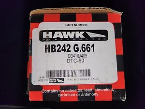 Hawk HB242 G.661 DTC-60 Disc Brake Pad 