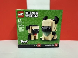 Lego 40440 Brickheadz Pets German Shepherd Dog With Puppy  Set New. GR2 - Picture 1 of 2