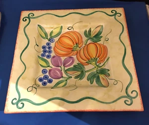 Large Alcobaca Hand painted Serving Dish from Portugal Pottery (38 cm) - Picture 1 of 15