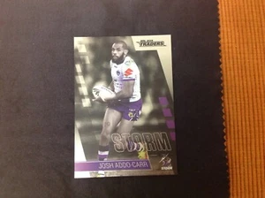 NRL 2019 TRADERS PLATINUM PARALLEL JOSH ADDO-CARR PS062 STORM - Picture 1 of 1