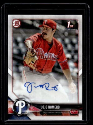 2018 Bowman JoJo Romero Autograph #PA-JR - Image 1 of 2