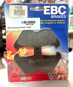 EBC FA246 Organic Brakes for Motorcycle BMW K100 K1 R850 R1200 + (FA407) - Picture 1 of 2