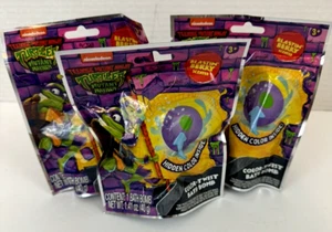 Teenage Mutant Ninja Turtles TMNT Blastin' Berry Color Twist Bath Bombs 3 Pc Set - Picture 1 of 3