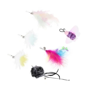6Pcs Cat Teaser Indoor Playing Refill Cat Teaser Accessories Playing Indoor - Picture 1 of 12