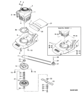 Keilriemen für Sabo 47-4 Economy Turbo-Star SA266 - Bild 1 von 2