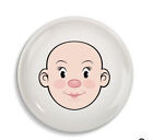 Fred & Friends Plays With His Food Ceramic Plate Ms Food Face 8.5” Round Dish