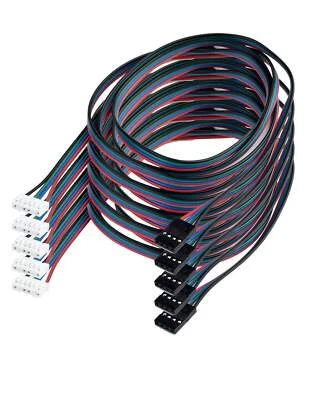 EUROHARRY GMBH 5 Stück Schrittmotor Kabel Schrittmotorkabel 100 cm 1m lang für NEMA 17 in Repra