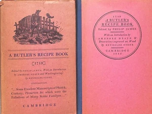 "A Butler's Recipe Book [1719]" JAMES, Philip [edited by] - Imagen 1 de 12