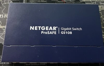 NETGEAR GS108TV2 8-Port Gigabit Ethernet Smart Switch with 1 PD Port - Black - Image 1 of 4