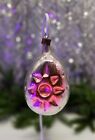 Flowers and Blooms Vintage Christmas Ornaments Antique Glass Decorations