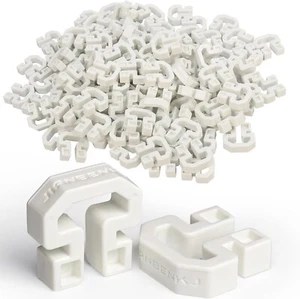 Soccer Net Clips for Goal, 60/120/200PCS Soccer Goal Lock Net Clips for Football - Picture 1 of 7