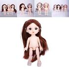 Lovely Fashion Doll Doll Hair Styling Toy Pretend Play Toy for style D