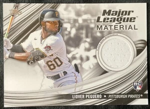 2023 Topps Series 2 LIOVER PEGUERO Major League Material #MLM-LP Jersey RC - Picture 1 of 2