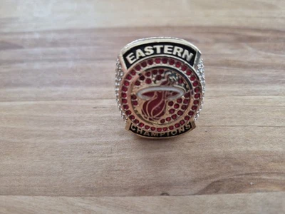 Anillo de abanico de campeonato comercial Miami Heat 2023 talla 10 Foto 1 de 4