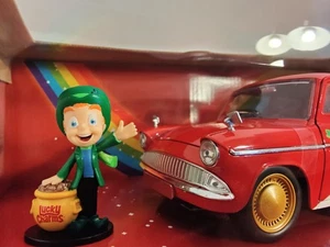 Jada 1:24 Diecast Lucky Charms 1959 Ford Anglia with Lucky theLepruchan Figur - Bild 1 von 6