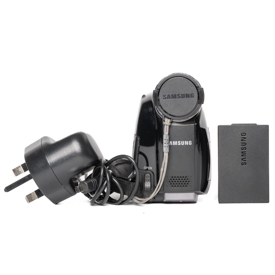 Samsung VP-D381 MiniDV Camcorder - Black - FULLY FUNCTIONAL - Image 1 of 4