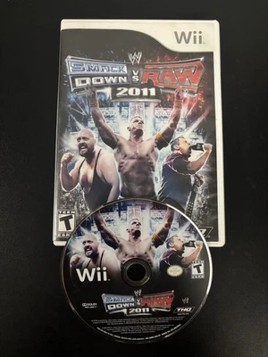 WWE SmackDown vs. Raw 2011 (Nintendo Wii, 2010) No Manual - Image 1 of 4