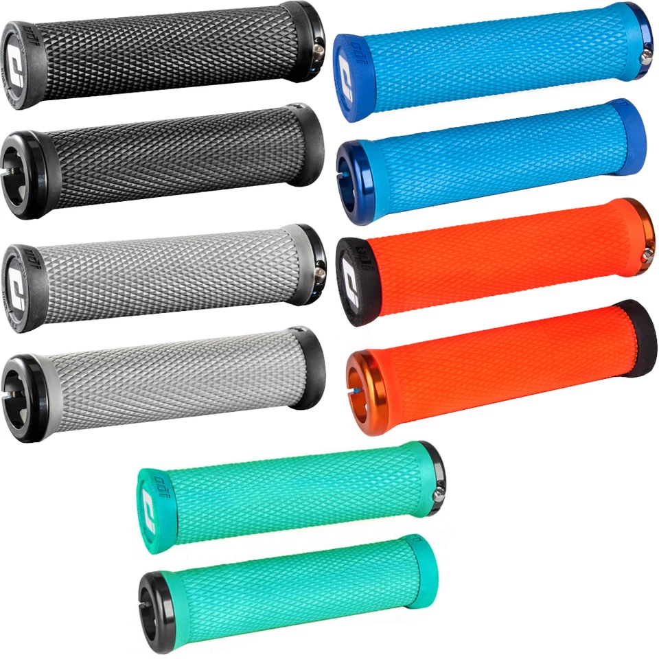 ODI Elite Motion Lock On Grips MTB Mountain Bike Handlebar Grip Colours Bicycle - Image 1 of 1