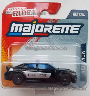 MAJORETTE · DODGE CHARGER · POLICE CAR · 1:64 · ALL NEW STREET CAR SERIES - Image 1 of 4