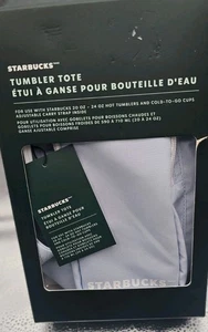 Starbucks Spring 2025 Tumbler Tote Bag With Adjustable Strap Powder Blue Neu in OVP - Bild 1 von 4