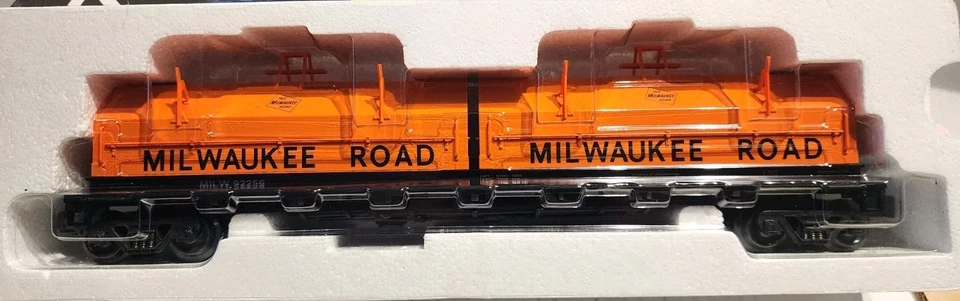 K Line O Scale Coil Car Milwaukee Road ##92236 - Image 1 of 4