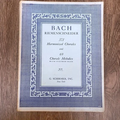 371 Harmonized Chorales And 69 Chorale Melodies by Johann Sebastian Bach - Image 1 of 4