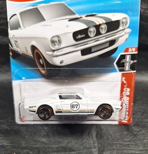 NEW 2025 Hot Wheels White '67 Shelby GT500 #161 Mustang 60 3/5 FREE SHIPPING - Picture 1 of 5
