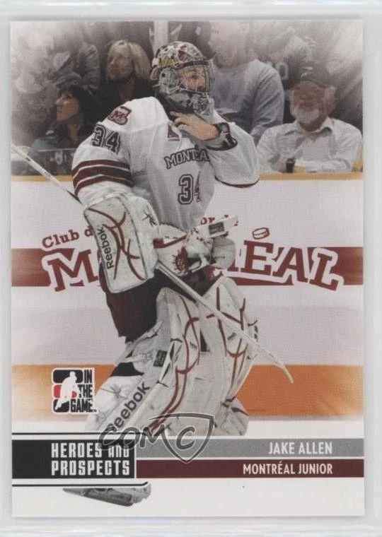 2009-10 ITG Heroes and Prospects Jake Allen #99 - Image 1 of 2