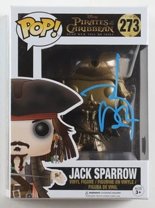 Johnny Depp signiert "Fluch der Karibik" #273 Jack Sparrow Funko Pop! Vinyl - Bild 1 von 4