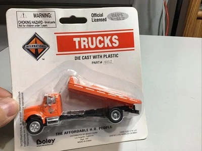 DEPT.1:87 ESCALA HO BOLEY INTERNATIONAL GRÚA PLATAFORMA PLANA NARANJA Foto 1 de 4