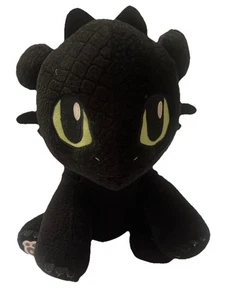 Build-A-Bear Drachenzähmen leicht gemacht ~ schwarzes Plüschtier 14 Zoll - Bild 1 von 9