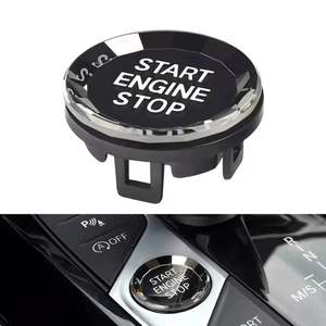Crystal Car ENGINE START STOP Button Cover Decor FIT for BMW 1/2/3/4/8 Serie X7 - Picture 1 of 4