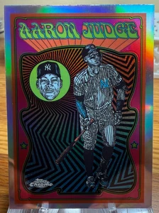 2025 Topps Chrome Aaron Judge #UV-2 Ultra Violet All-Stars SSP Yankees RY - Picture 1 of 2
