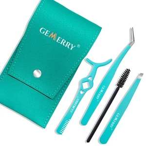 Lash Tweezers for Lash Clusters 4PCS Lash Applicator Tool DIY Eyelash Tweezer... - Picture 1 of 7