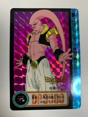 Dragon Ball Carddass 214 Majin Buu Collectible Card Used - Image 1 of 2