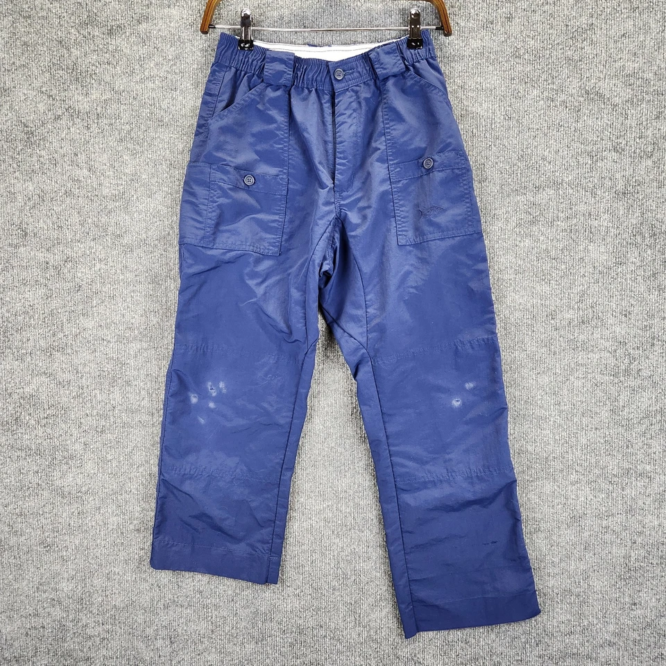 Pantalones AFTCO para niños 28 azul marino aparejos de pesca al aire libre aguas azules jóvenes Foto 1 de 4