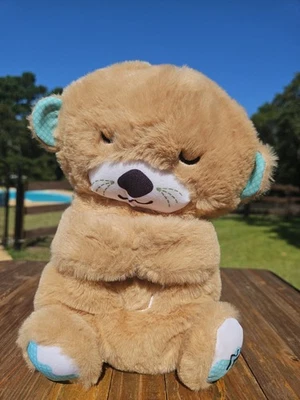 Fisher Price Calmar y Acurrucarse Nutria Máquina de Sonido Música Respiración Peluche Funciona Foto 1 de 4
