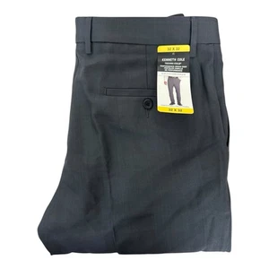 Kenneth Cole Techni-Cole Performance Dress Pants - Slim Fit - Grey- 32x32 - Bild 1 von 9