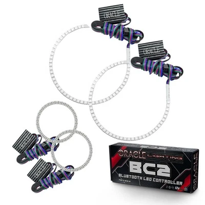 Oracle Headlight Halo Ring Emitter Set - 2004 thru Fits 2008 Ford F thru 150 Col Foto 1 de 4