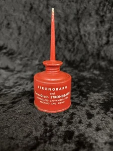 Vintage Central States Steel, Inc. Oil Thumb Pump Red StrongBarn - Picture 1 of 6