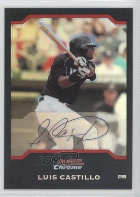 2004 Bowman Chrome Refractor Luis Castillo #18 - Image 1 of 2