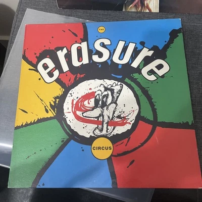 Erasure • The Circus • LP UK 1987 Mute Records • Die Cut Sleeve Record  EX / EX  - Image 1 of 4