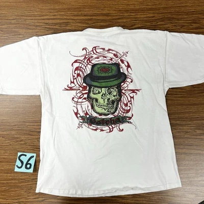 Vintage 90S Men’s Xl Gotcha Surf T-Shirt, Single Stitch, Skate Skull Tribal Rare - Image 1 of 4