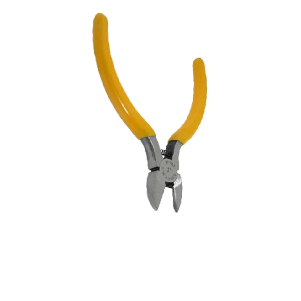 Yellow Side Wire Cutter Plier 4.5 inch 117 mm - Image 1 of 1