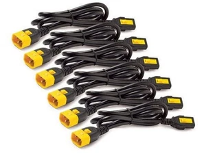 Kabel zasilający APC - AP8706S-WW (6 sztuk, blokowany, C13 na C14, 1,8 m) 1,8 M C1 - Zdjęcie 1 z 1