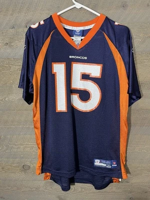 Camiseta de fútbol americano juvenil Reebok Denver Broncos Tim Tebow #15 NFL XL 18-20 Foto 1 de 3