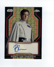 2021 Star Wars Chrome Legacy autograph card Ben Mendelsohn 1/1 superfractor