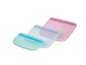 Tupperware Ultimate Silicone Slim Bags Mini Medium Large 300ml 980ml 1,6L Küche - Bild 1 von 9
