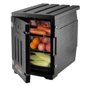 82 qt. Insulated Food Pan Carrier with Double Buckles for Hot Catering LLDPE Hot - Picture 1 of 8