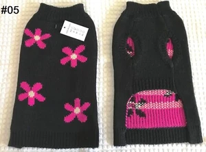 Dog Coat Jumper Sweater, #05, Size XS, S, M, L, XL, Suit Small Dog - Picture 1 of 17